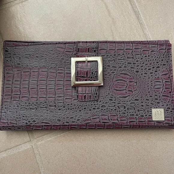 MICHE BAG ELLIE CLASSIC SHELL PUPLE WITH SILVER BUCKLE - Picture 2 of 5